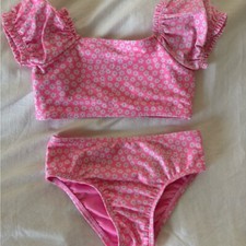 Baby Gap Pink Floral Swimsuit Size 4