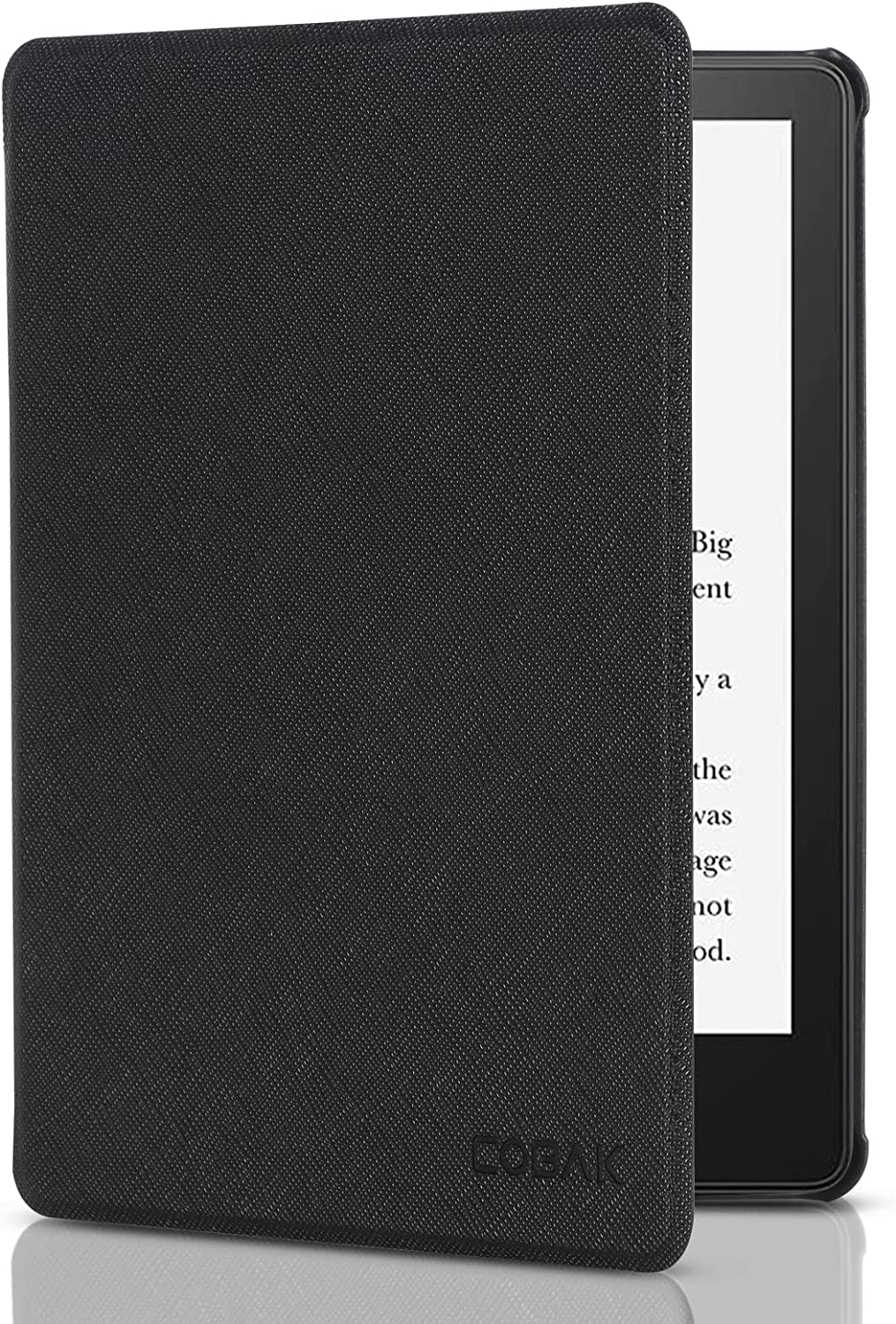 Kindle Paperwhite PU Leather Smart Cover with Auto Wake Sleep in Black  -image