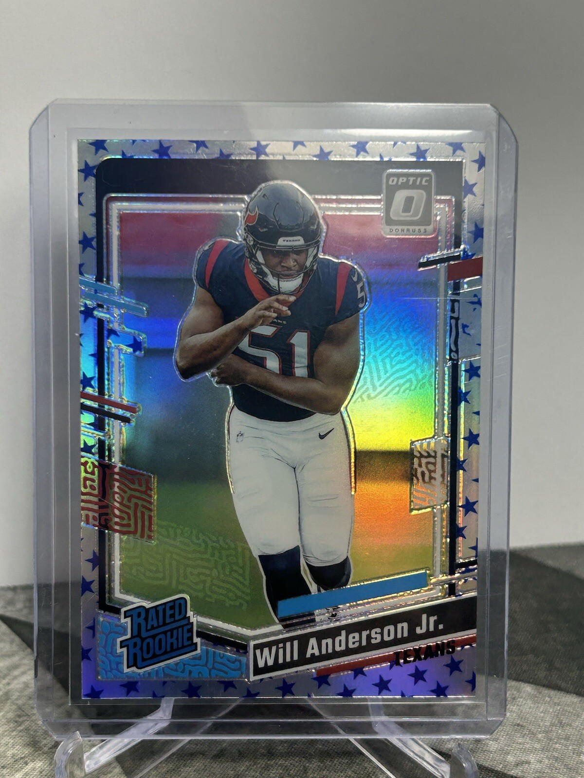 2023 Donruss Optic WILL ANDERSON JR Rookie Stars Prizm SP Houston Texans RC #246