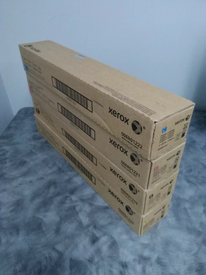 Xerox DocuColor 240 242 250 252 260 Toner Set Workcenter 7655 7755 7775  - Image 3 of 4