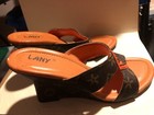 Women's Brown "LANY" Wedge Shoes  Size 7 — photo 8