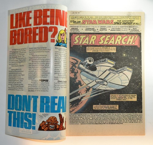 STAR WARS COMIC #11 NEWSSTAND BARCODE 35C MCG, 1978 - Picture 2 of 5