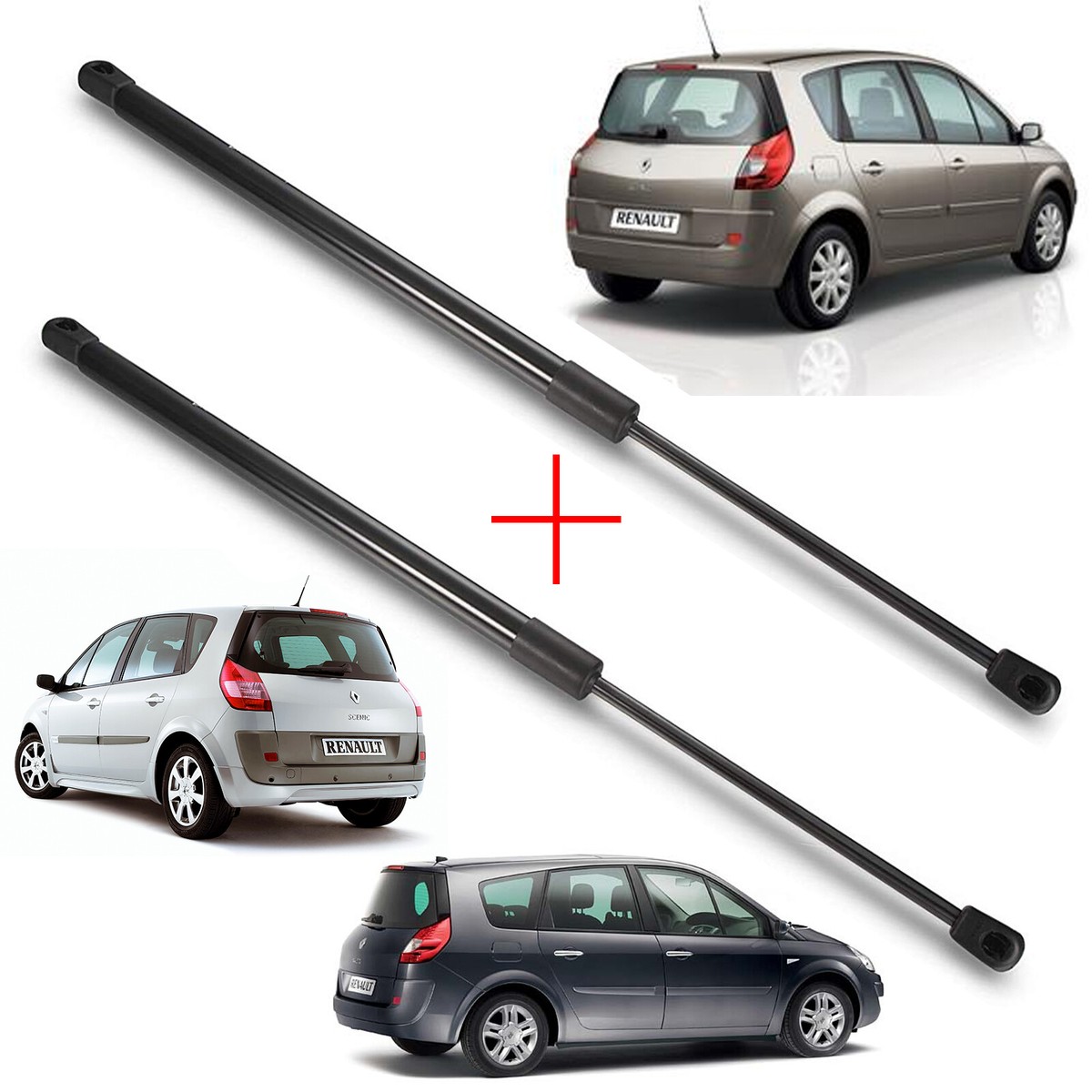Lot De 2 Vérins De Hayon/coffre Pour Renault R25, Neufs (réf. TB 0440)