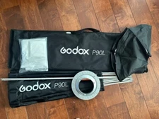 US Parabolic Softbox Godox P90L 90cm Reflector for Studio Storbe Flash Speedlite