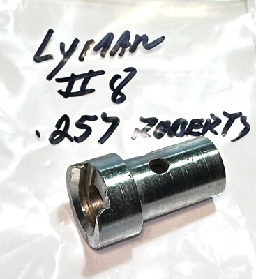 Lyman J Type #8 .257 Roberts Shell Holder