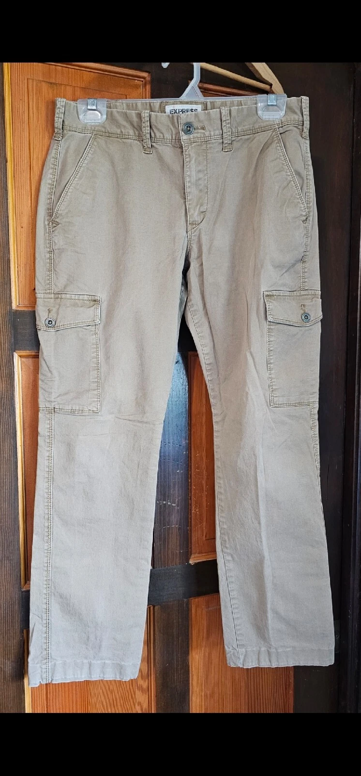 Express Men's Cargo Pants 29/30 97%cotton 3%lycra