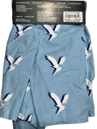 NUEVO CON ETIQUETAS AMERICAN EAGLE Boxer Elástico Talla XS-M-L-XL Azul Blanco Águilas #32 - Imagen 5 de 5