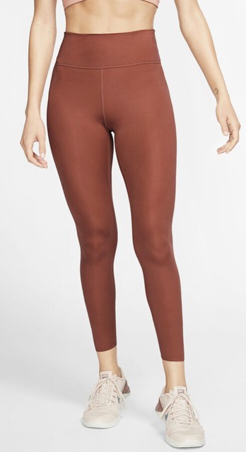 Nike One Lux Dry Womens Dusty Peach Training Tights Size XL BQ9994 | eBay