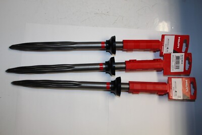 HILTI 14'' TE-YPX SM 36 mm Carbide SDS Max Pointed Chisel #2241983 LOT OF 3