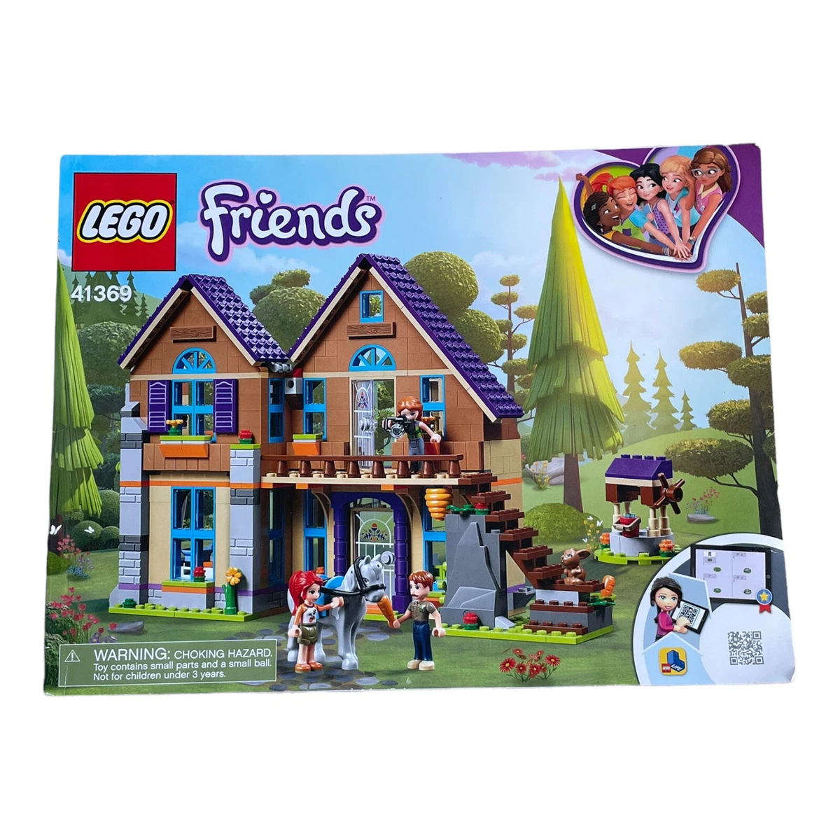 Elevator Rastløs hjemme LEGO Friends Mias House 41369 Replacement Instructions Manual Only | eBay