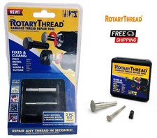 Thread Repair Tool Kit by Rotary Thread, Easily Restores Damaged Threads NEW