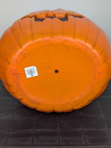 Vtg TPI 1994 Halloween Blow Mold Black Cat In Pumpkin - Foto 19 di 21