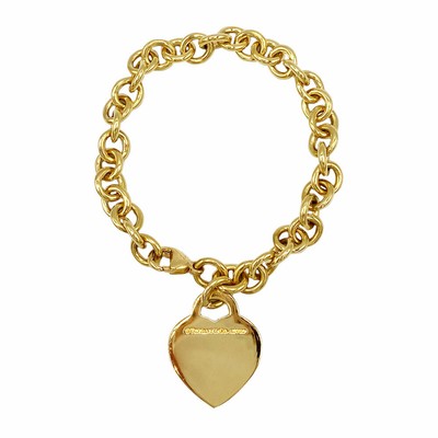 Tiffany \u0026 Co. 18k Yellow Gold Heart Tag 