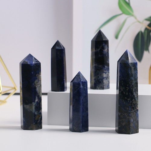 Natürlich Edelstein - Spitzen geschliffen Poliert Steinarten Obelisk Heilstein - Bild 133 von 185