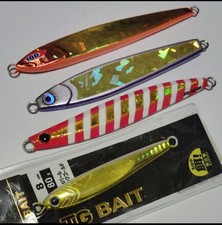 TG bait 80g and other 100g metal jig #metal jig cutlassfish
