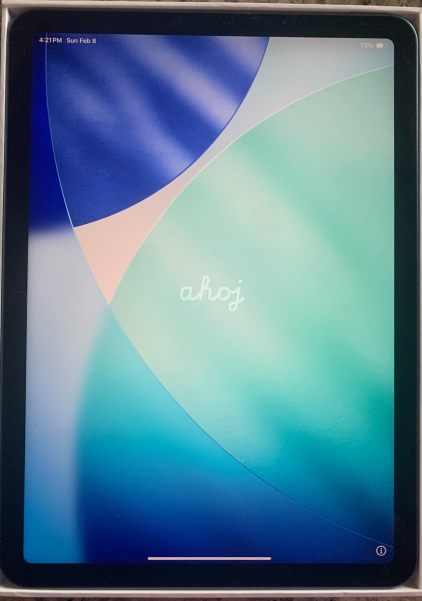 Apple iPad Air (5th Generation) A2588 64 GB, Wi-Fi, 10.9 in Blue +