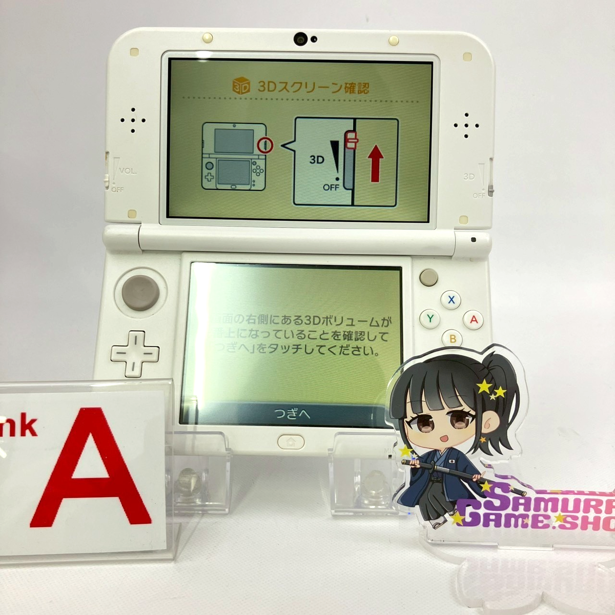 Nintendo new 3DS LL XL Pearl White Console Only Region Japanese