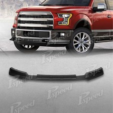 For 15-17 Ford F150 F-150 Truck Black Front Bumper Lip Spoiler Body Kit Splitter