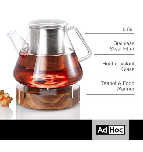 AdHoc Orient+ Teapot & Tuto Warmer Bundle Brand New In box - Picture 7 of 10