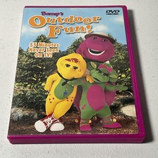 Barney's Outdoor Fun! DVD Kids Children's Educational Sing-Along Movie