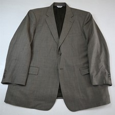 Joseph Feiss 48R Green Brown 100 Wool Mens Blazer Suit Jacket Sport Coat