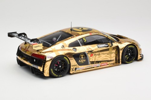 155161195 Audi R8 LMS n5 AAPE M.Lee / Thong 2nd Place Overall GT Asia Minichamps - Foto 2 di 6