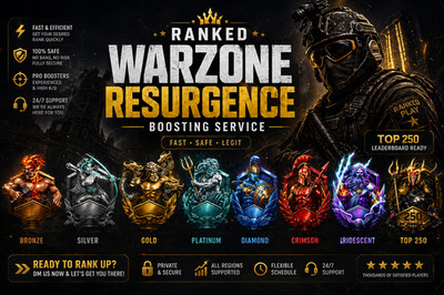 Warzone Ranked Resurgence Boosting (Black Ops 7)   Premium