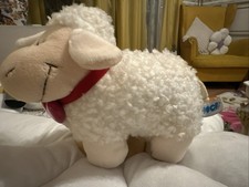NICI SCHAF LAMM  Mit Herz 20 CM WEISS STOFFTIER STEHEND PLÜSCHTIER