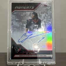 Topps Finest 2025 CJ Stroud Houston Texans Finest Moments RC Auto #FMA-CJS