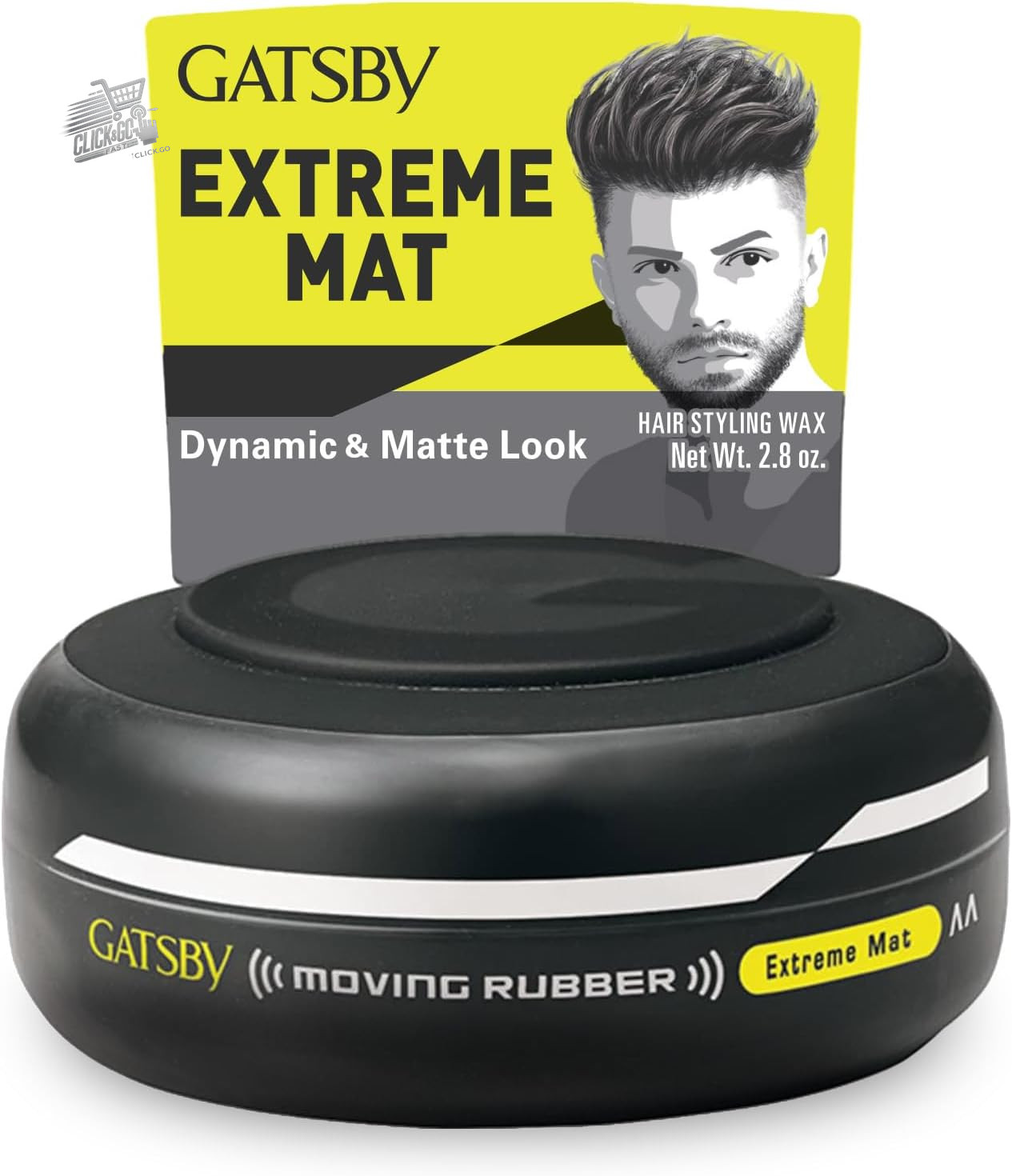 Gatsby Moving Rubber Extreme Matte 80G - Cera Capelli Effetto Opaco