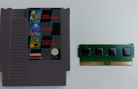 Super Mario Bros Tetris Nintendo World Cup 3 in 1 NES cartucho super PAL B CIB