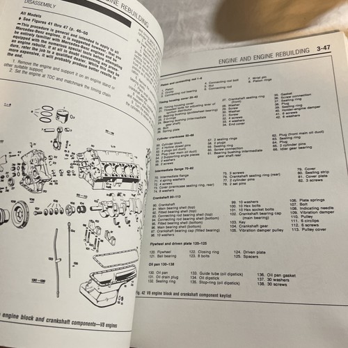 Chilton #48300, Mercedes Benz Coups / Sedans / Wagons, 1974-84, Repair Manual - Picture 2 of 3