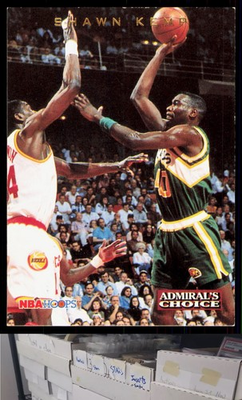 #ad #ad 1993 94 Hoops #AC1 Shawn Kemp Admiral#x27;s Choice JL $0.99