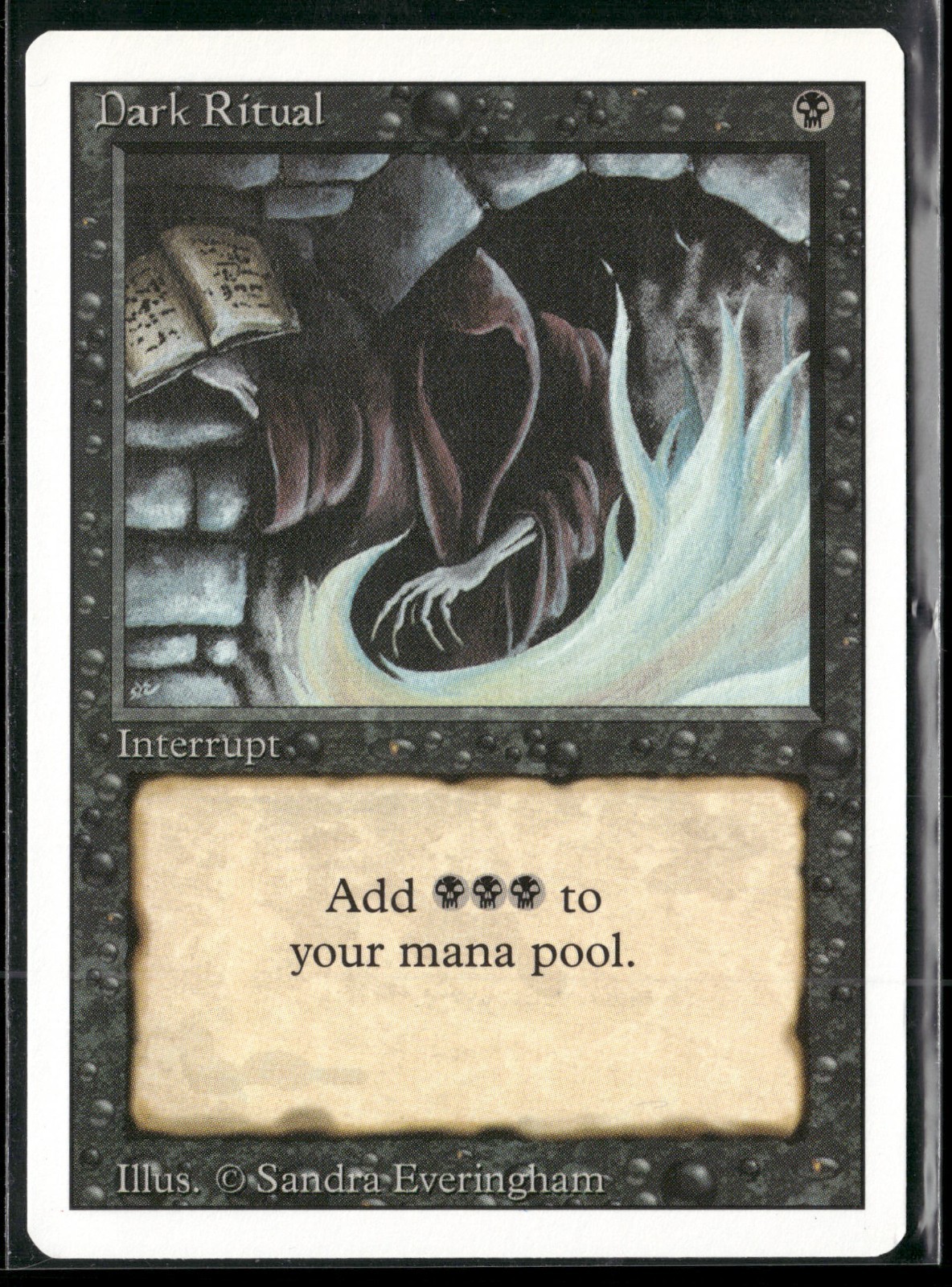 Revised Edition Magic: The Gathering Dark Ritual MTG NM