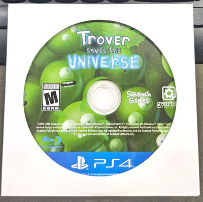 TROVER SAVES THE UNIVERSE (PS4) DISC ONLY GOOD!!!