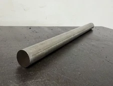 304 Stainless Steel Round Bar – 3/4″ Dia x 12″ Long – CNC Lathe Mill Stock