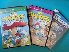The SMURFS: True Blue Friends~World Of Wonders & Surftastic Journey~3 DVDs~