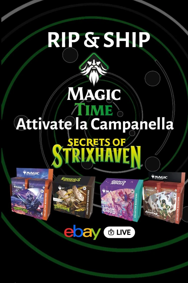 Rip & Ship 🔥 Box & Bustine MTG - Magic Time
