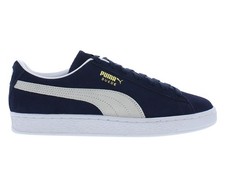 Puma Suede Classic XXI Mens Shoes Size 8.5, Color: Peacot/Puma White