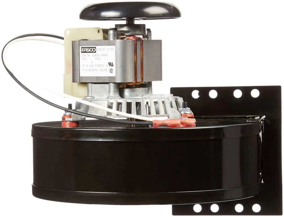 Soplador de distribución US Stove 80472A para estufas de pellets, 7,2 pulgadas Foto 3 de 4