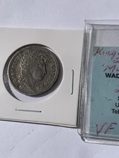 ITALY BAPLES & SICILY GIOACCHINO NAPOLEON 1813 2 LIRES SILVER COIN VERY FINE