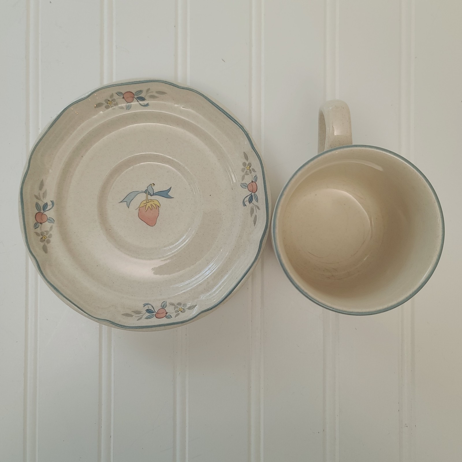 Vintage INTERNATIONAL CHINA Marmalade Geese Goose Duck Country Cottage Dish Set