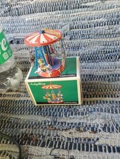 Vintage Schylling Miniature Carousel Tin Collector Series 1997