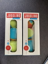 Juggling Balls 2 Sets (3 Balls In Each) Multicolored Skill Development Toys-NEW!