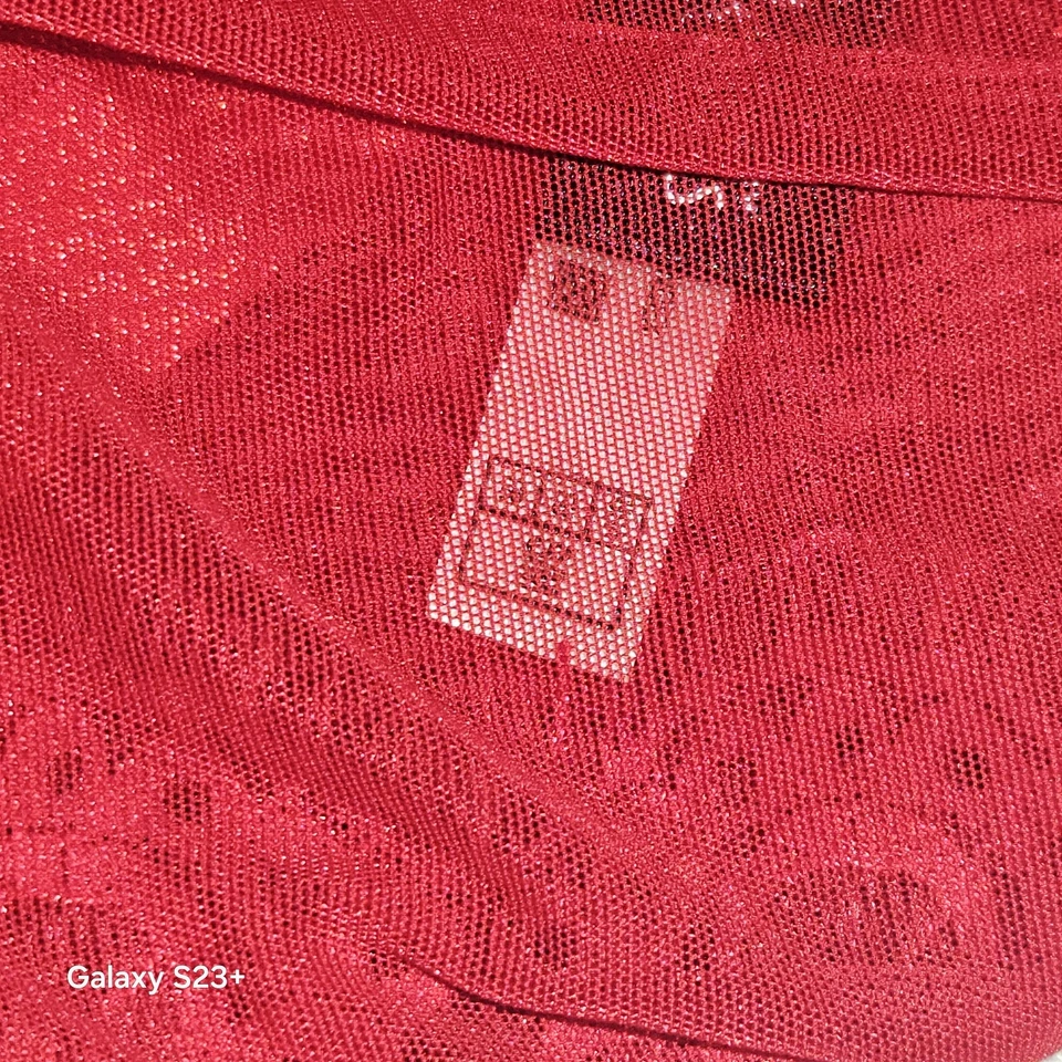 Новый с ярлыками ноги Avenue красный чистый кружева Bell рукава женское белье халат плюс размер XS  - Изображение 4 из 4