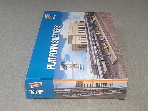 Kit de estructura de refugios de plataforma Walthers Cornerstone HO 933-3175 ~ TS - Imagen 6 de 6