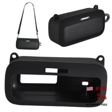 Silicone Cover Case for Bose SoundLink Plus,Protective Travel Carrying black