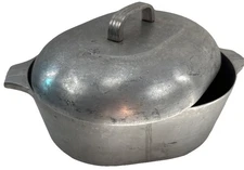 Magnalite Wagner Ware Sidney O 4265-P Roaster Dutch Oven with Lid Vintage 1940s