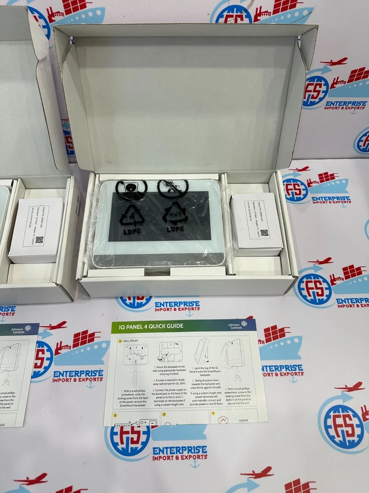 Qolsys IQ Panel 4 Wireless Smart Home Security System Alarm Panel Touch Screen - Image 3 of 4