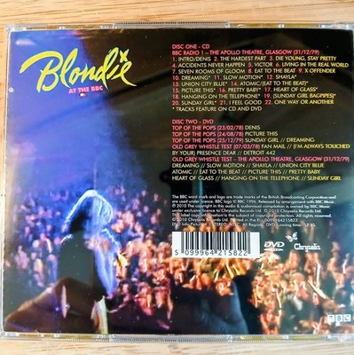 BLONDIE Rare NEW CD & DVD 1979 Apollo SCOTL Eat TO THE BEAT Concert TOUR Pro A+